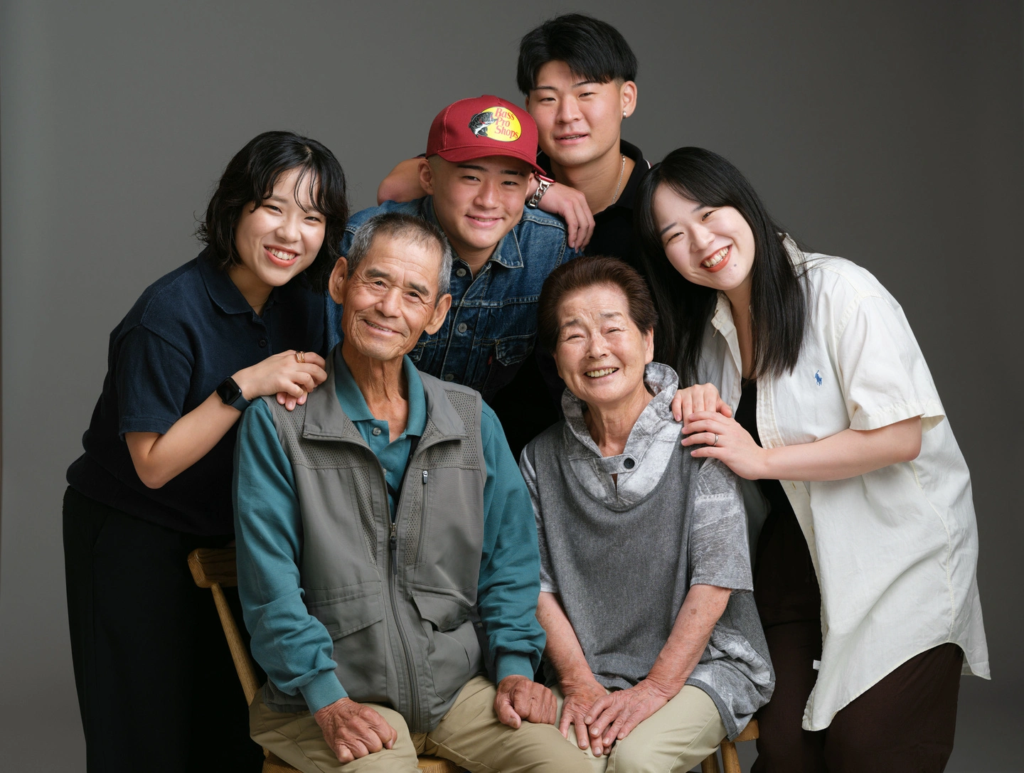 お孫さまとご祖父母さまの孫ふぉと撮影例6