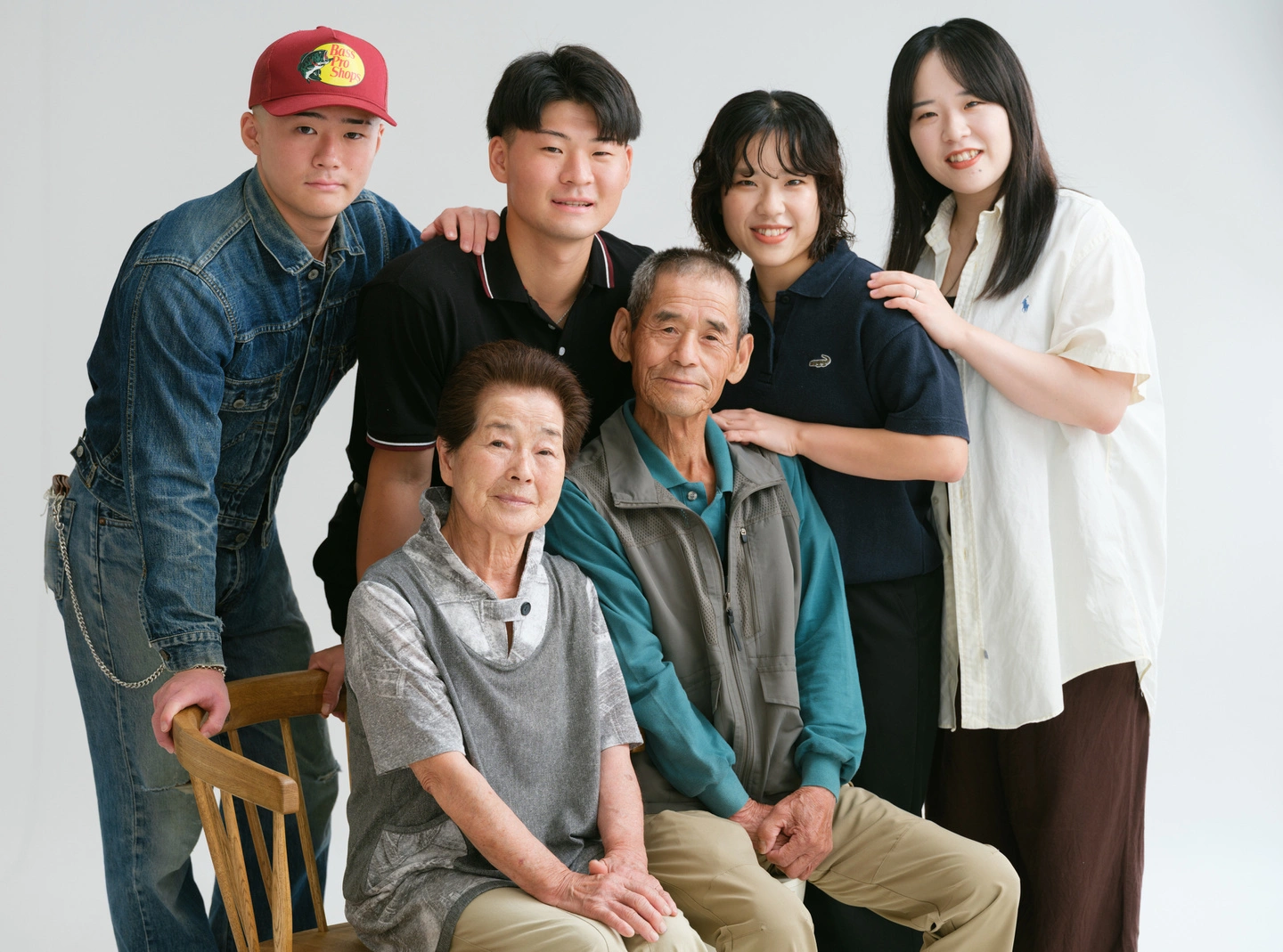 お孫さまとご祖父母さまの孫ふぉと撮影例2