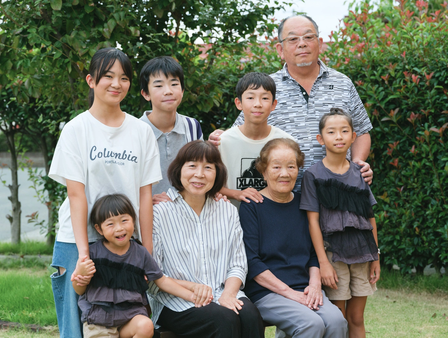 お孫さまとご祖父母さまの孫ふぉと撮影例3