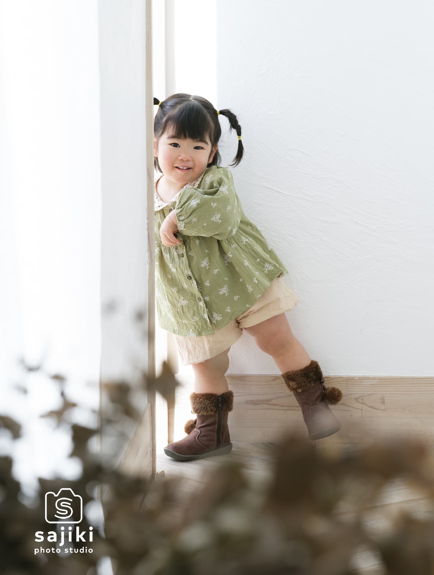 1歳,2歳,3歳の誕生日,スマッシュケーキ,山形県東根市の佐直写真館